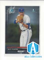 2017 Bowman Chrome Draft #BDC119 Nate Pearson Blue Jays